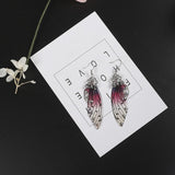 Fashion Handmade Wing Drop Earring