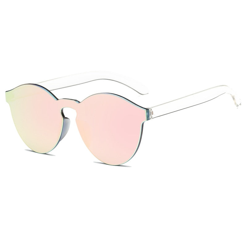 Sunglasses Cat Eye Brand Designer glasses Integrated Eyewear