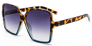 Retro Big Frame Square Sunglasses