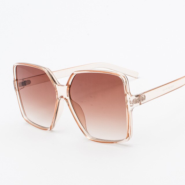 Retro Big Frame Square Sunglasses