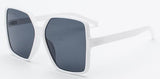 Retro Big Frame Square Sunglasses