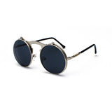 Steampunk Sunglasses Round Metal