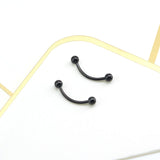 Trendy stainless steel fake nose rings