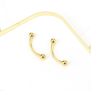 Trendy stainless steel fake nose rings