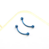 Trendy stainless steel fake nose rings