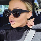 Cat Eye Women Sunglasses Tinted