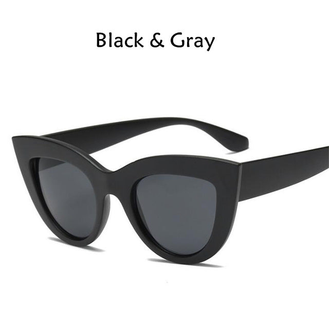 Cat Eye Women Sunglasses Tinted