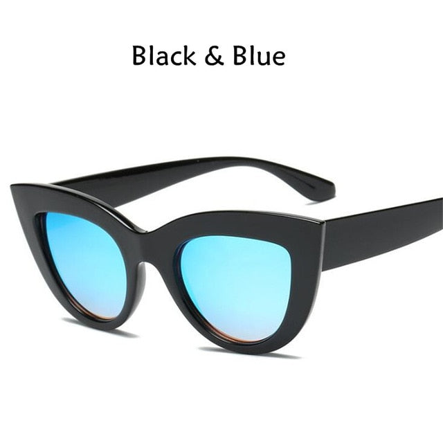 Cat Eye Women Sunglasses Tinted