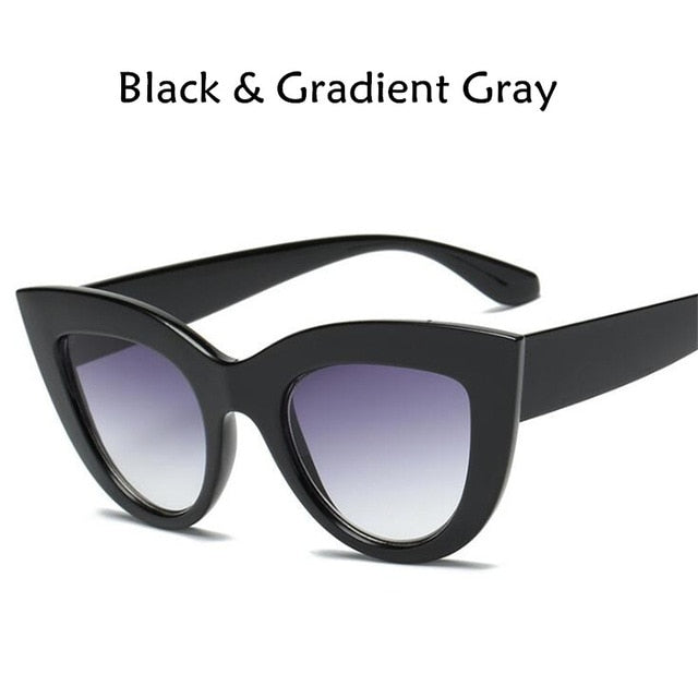 Cat Eye Women Sunglasses Tinted