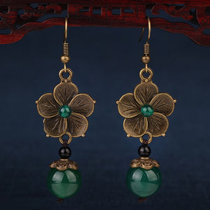 Metal Flowers Vintage Ethnic