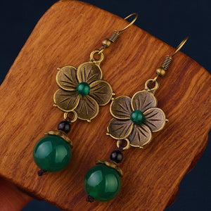 Metal Flowers Vintage Ethnic