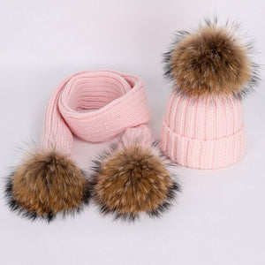 Autumn and winter women's knitted cotton hats