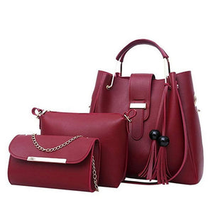 3 Pcs Women Handbag Set