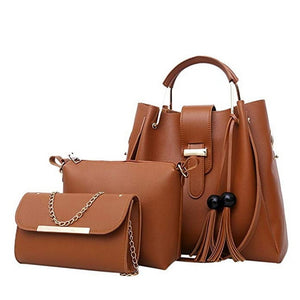 3 Pcs Women Handbag Set