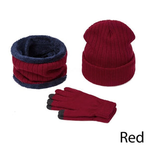 3 Pieces Winter Set Women