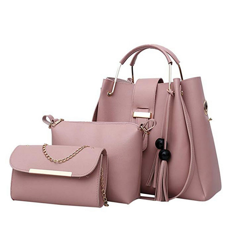 3 Pcs Women Handbag Set