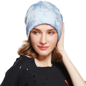 Blue Cotton Set Head Cap