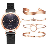 Fashion 5pcs Set Women Watches Luxury