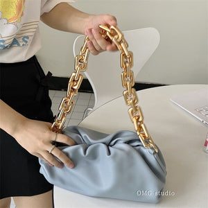 Bag For Women Cloud bag Soft Leather Hobos Bag