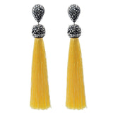 Handmade Long Tassel Earrings