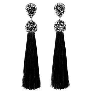 Handmade Long Tassel Earrings