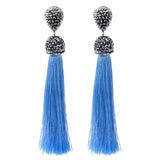 Handmade Long Tassel Earrings