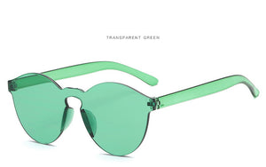 Sunglasses Cat Eye Brand Designer glasses Integrated Eyewear