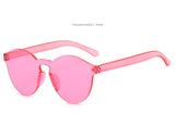 Sunglasses Cat Eye Brand Designer glasses Integrated Eyewear