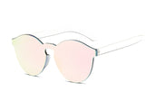 Sunglasses Cat Eye Brand Designer glasses Integrated Eyewear