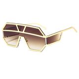 New One Piece Lens Sunglasses Women