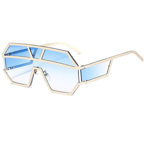 New One Piece Lens Sunglasses Women