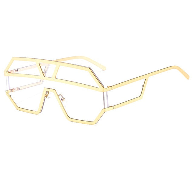 New One Piece Lens Sunglasses Women