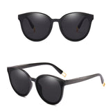 Colour Luxury Flat Top Cat Eye Sunglasses