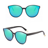 Colour Luxury Flat Top Cat Eye Sunglasses