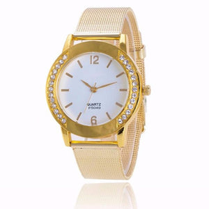 Luxury Watch Crystal Golden