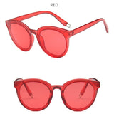 Colour Luxury Flat Top Cat Eye Sunglasses