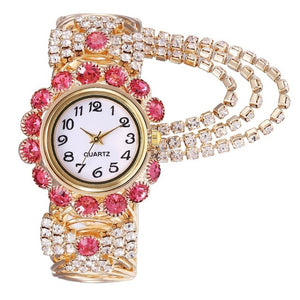 Luxury Rhinestone Bracelet Watch