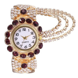 Luxury Rhinestone Bracelet Watch