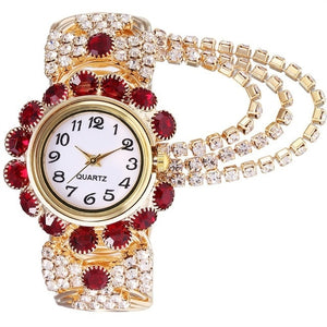 Luxury Rhinestone Bracelet Watch